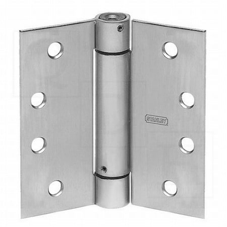 Stanley Security 4 x 4 in. Spring Hinge, No. 422106 Satin Chrome 2060R426D